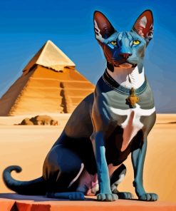 Egyptian Sphynx Cat Diamond Painting