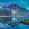 Lake In Grand Teton Park Diamond Painting