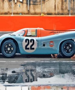 Porsche Le Mans Diamond Painting