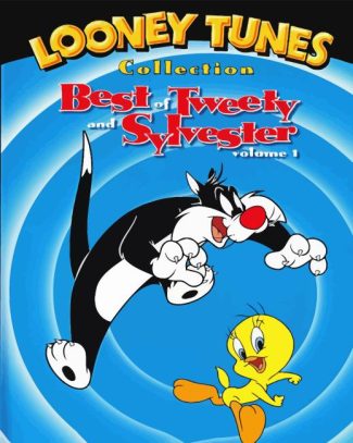 Tweety And Sylvester Looney Tunes 5D Diamond Painting