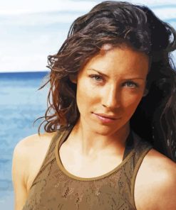 Young Evangeline Lilly 5D Diamond Painting