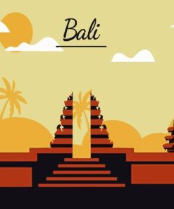 Bali Poster 5D Diamond Painting