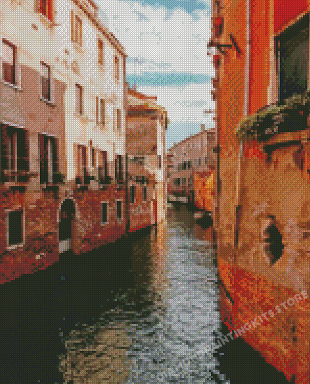 Venice Waterway 5D Diamond Painting