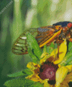Cicada Diamond Painting