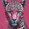 Pink Tiger Diamond Painting