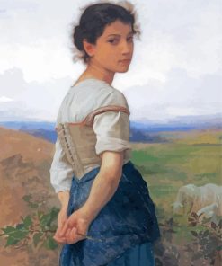 The Young Shepherdess Diamond Painting