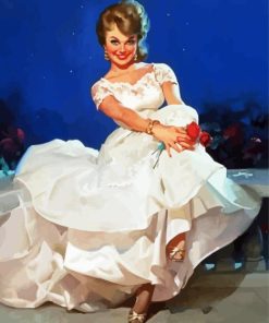 Vintage Bride Diamond Painting