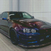 Nissan Skyline R34 Diamond Painting