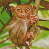 Tarsier Primate Diamond Painting