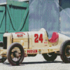 Vintage Classic Race Car Diamond Painting