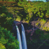 Wailua Falls Landscape Diamond Painting