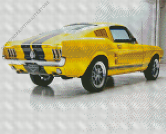 1967 Ford Mustang Diamond Painting