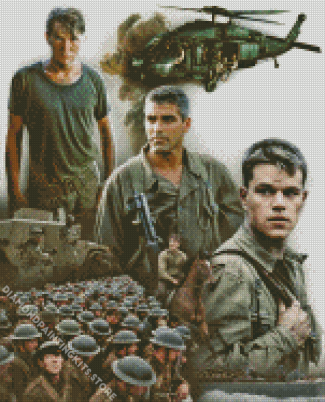American Soldiers Movie Diamond Painting