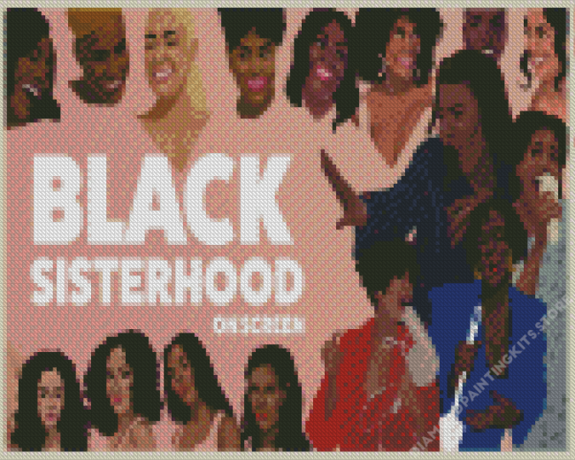Black Sisterhood on Screen Diamond Painting