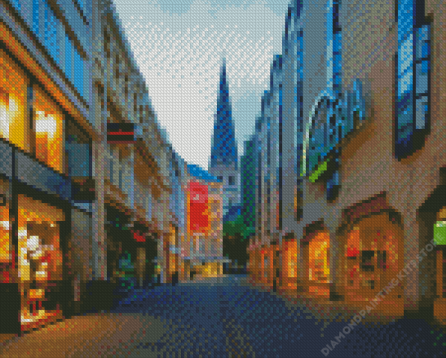Bonn Alleys Germany Diamond Painting