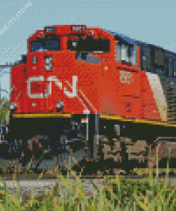 Canadian National Railway Diamond Painting