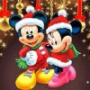Christmas Minnie Mouse Diamond Painting