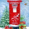 Christmas Post Box and Gifts Diamond Painting