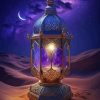Desert Magical Lantern Diamond Painting