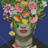Frida with Flowers Diamond Painting