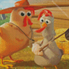 Funny Chickens Diamond Painting