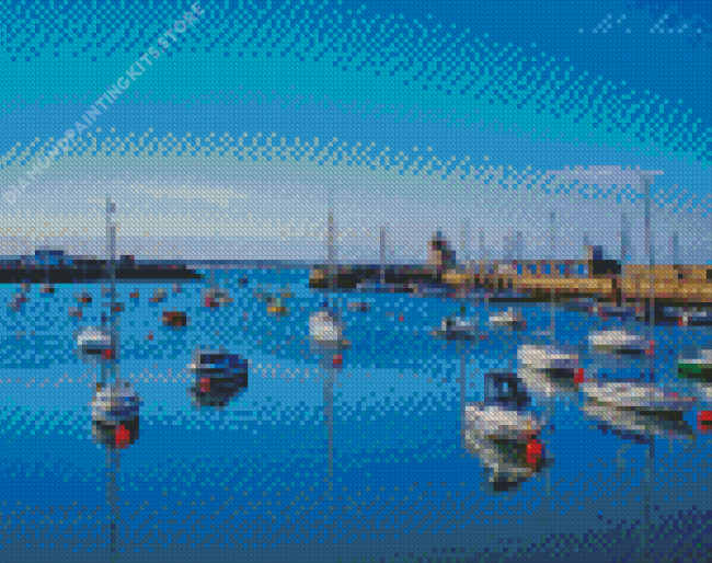 Howth Harbour Diamond Painting