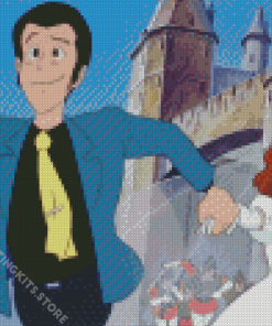 Lupin and Clarisse Diamond Painting