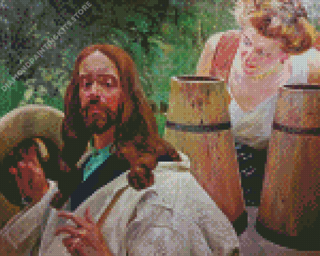 Christ and the Samaritan Woman Diamond Painting