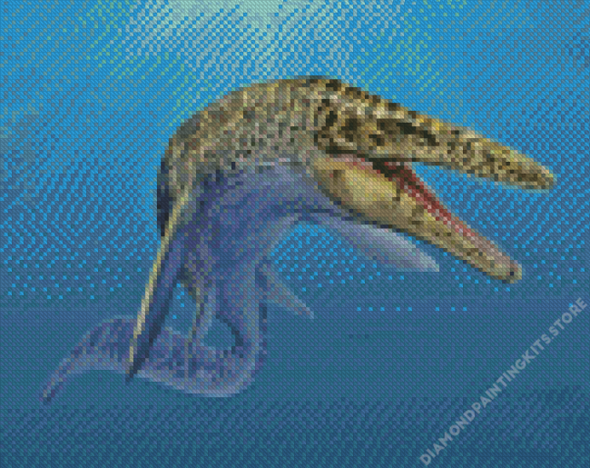 Mosasaurus Reptile Diamond Painting