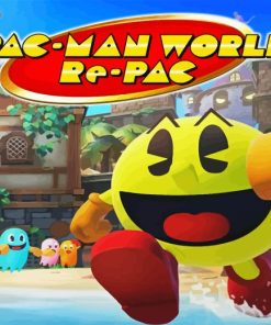 Pac Man World Diamond Painting