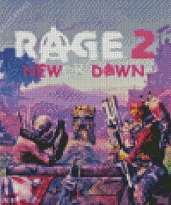 Rage 2 Game Diamond Painting
