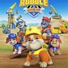Rubble And Crew Poster Diamond Painting