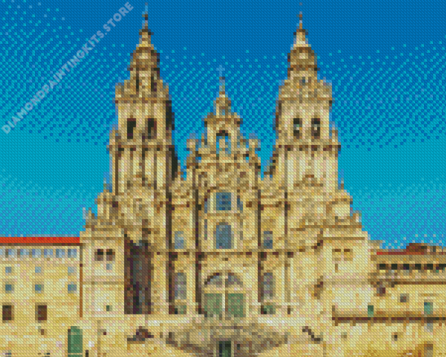 Santiago Cathedral Diamond Painting