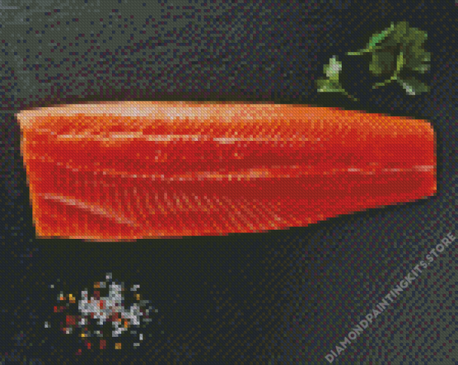 Steelhead Meat Diamond Painting