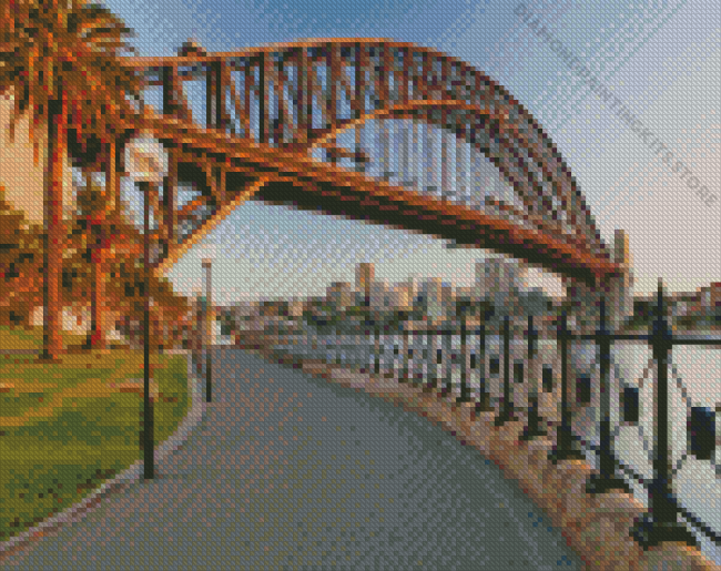 Sydney Harbour Bridge Diamond Painting