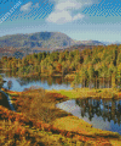 Tarn Hows Landscapes Diamond Painting
