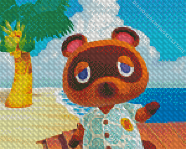 Tom Nook Diamond Painting