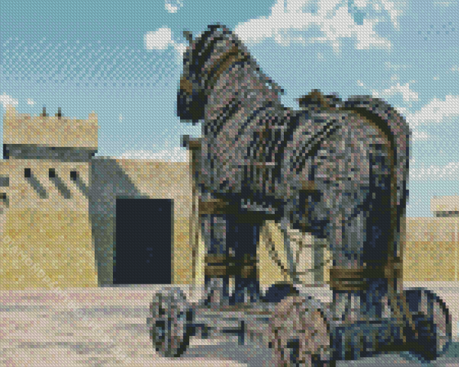 Trojan Horse Diamond Painting