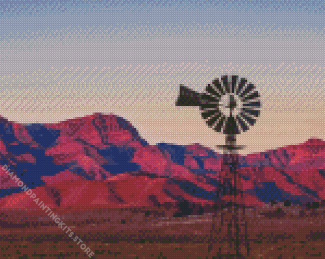 Flinders Ranges Landscape Diamond Painting
