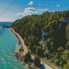 Mackinac Island Arch Rock Diamond Painting