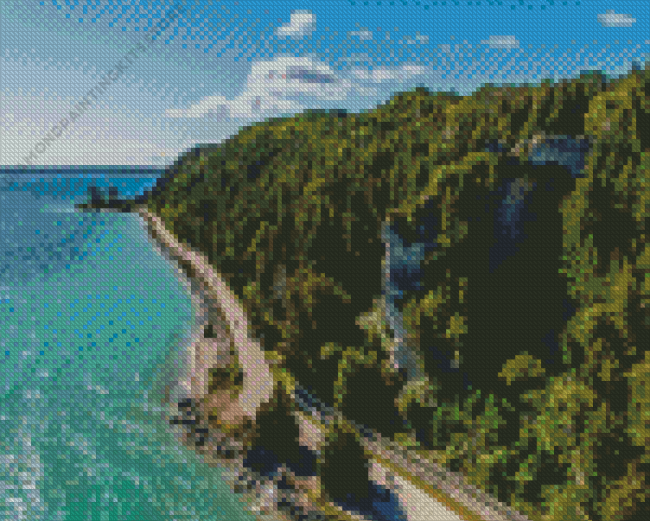 Mackinac Island Arch Rock Diamond Painting