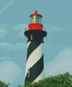 St Augustine Lighthouse Diamond Painting