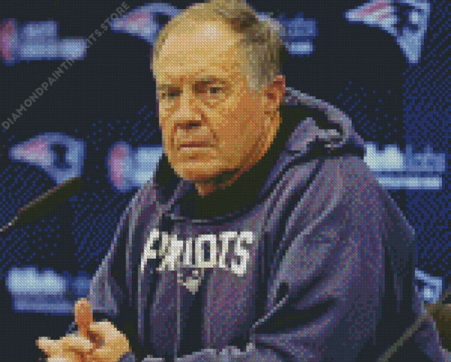 Bill belichick Diamond By Numbers