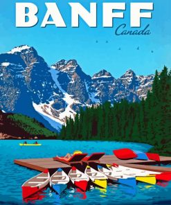 Banff Poster Diamond By Numbers