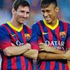 Messi and neymar Diamond Dotz