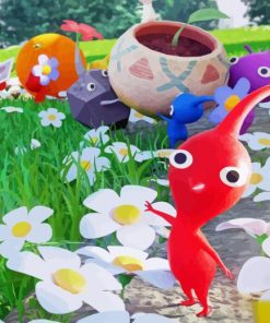Pikmin game Diamond By Numbers