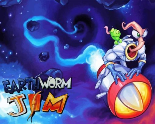 earthworm jim game Diamond Dotz