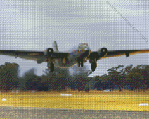 Canberra plane Diamond Dotz