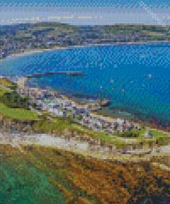 Swanage bay Diamond By Numbers