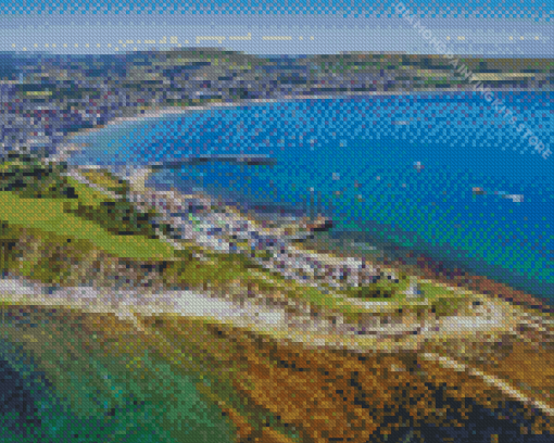 Swanage bay Diamond By Numbers